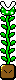Sprite of a Beanstalk from Super Mario World
