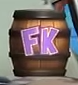 Kong Barrel for Funky Kong.