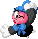 Sprite of Kaley posing from Mario & Luigi: Bowser's Inside Story + Bowser Jr.'s Journey