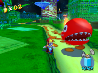 Chain Chomplets Unchained from Super Mario Sunshine