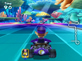 The race against Robo Mario