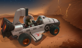 Gusty Galaxy course icon from Mario Kart Live: Home Circuit