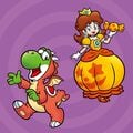 Opinion featuring Yoshi from a Halloween 2021 Play Nintendo opinion poll