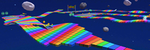 SNES Rainbow Road T from Mario Kart Tour