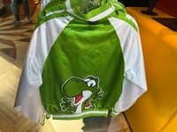 Yoshi merchandise from Super Nintendo World for Universal Fan Fest Nights
