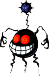 The Dark Star Core's full body during its boss battle in Mario & Luigi: Bowser's Inside Story.