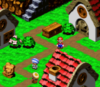 Rose Town in Super Mario RPG: Legend of the Seven Stars