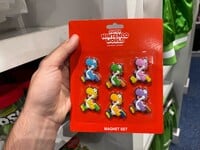 Yoshi merchandise from Super Nintendo World for Universal Fan Fest Nights