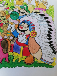Scan from Zur Fernseh-Serie Super Mario Bros. - Spiele und Geschichten
