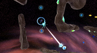 The Pull Star Path mission of Space Junk Galaxy in Super Mario Galaxy
