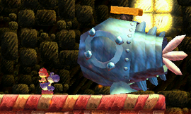 Blue Yoshi versus Furious Fred de Fillet