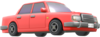 Model of a car from Mario Kart 8.