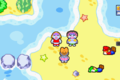 Mario & Luigi with the lagoon-dwellers