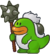 Sprite of a Clubba from Super Paper Mario