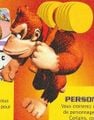 Donkey Kong holding a hammer